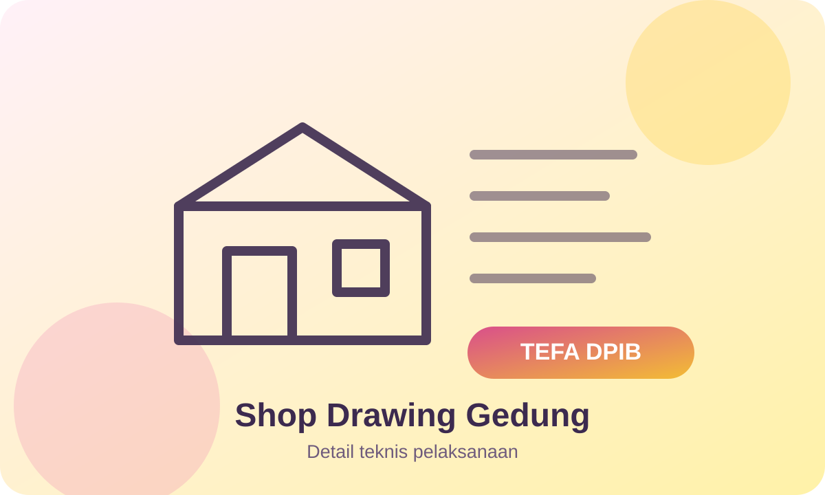 Shop Drawing Gedung Pendidikan